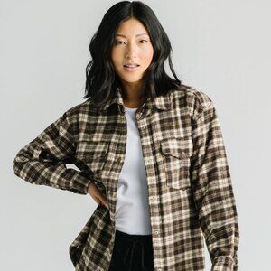 Bark Ashley Creek Flannel Shirt (M) EUC